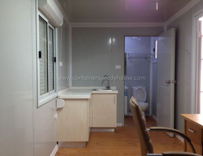 20ft container house with bathroom and kitchen