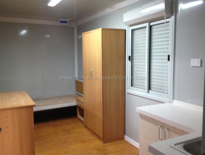 20ft container house with bathroom and kitchen
