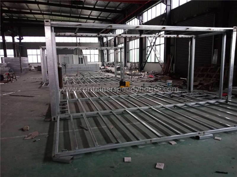 Steel frame for 20ft expandable container house