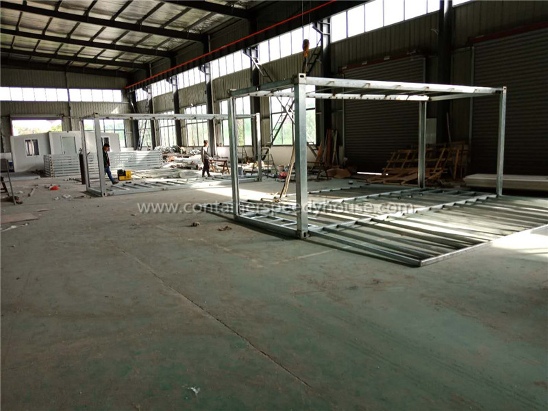 Steel frame for 20ft expandable container house