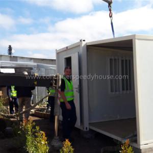 20ft expandable container house to South Africa