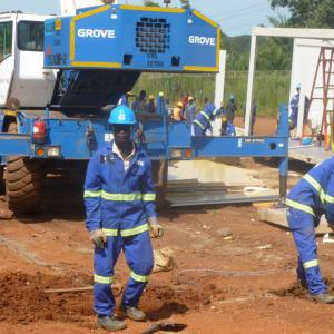 Container house for mining site in Congo