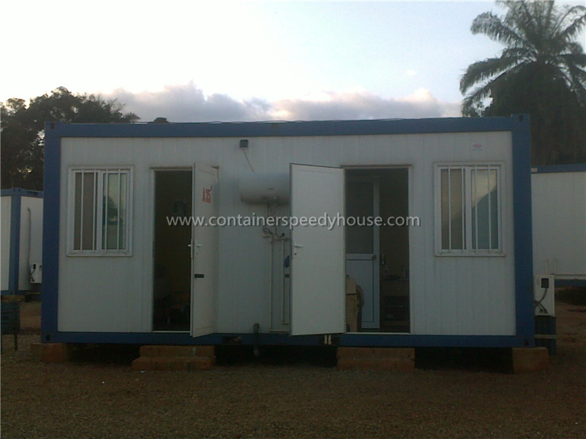 Container house for mining site in Congo