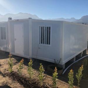 Expandable container house in South Africa