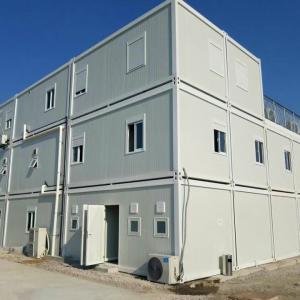 3-floor container house building