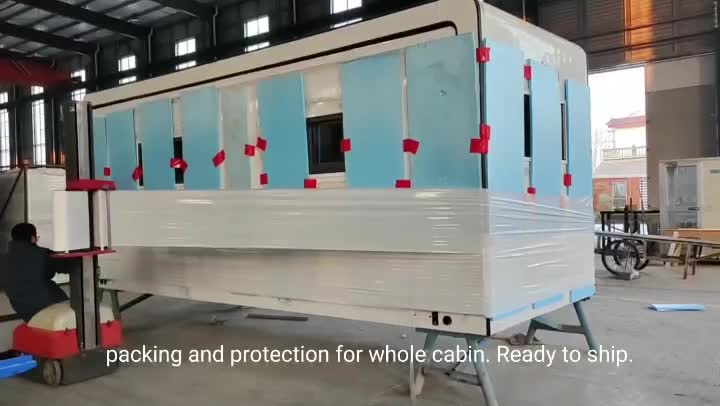 Package&loading of slide out cabin