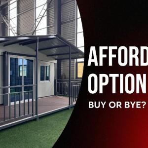 20ft expandable container house with veranda